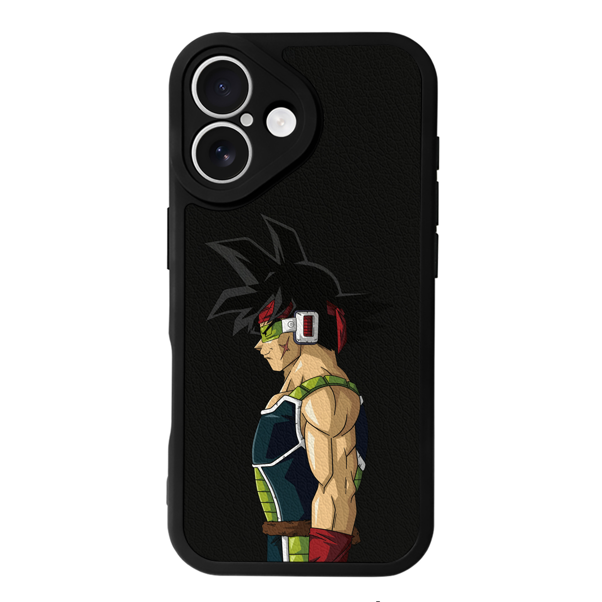 （画像用） ドラゴンボール バーダック DRAGON BALL Burdock 【iPhone 16シリーズ対応】シリコンスマホケース（レザー調） 材質：シリコン